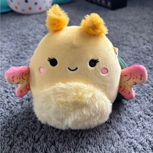 NWT Squishmallows yellow bug whose name is Miry